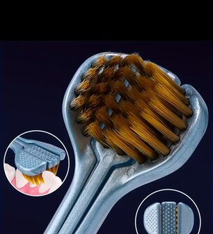 three-headed toothbrush
