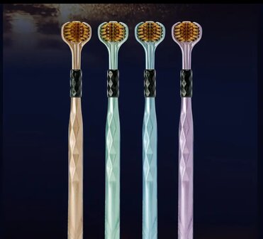 three-headed toothbrush
