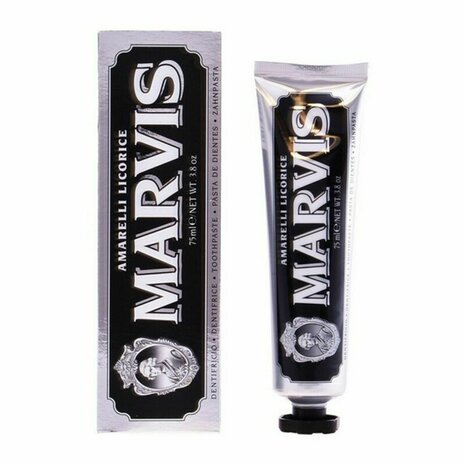 Marvis Tandpasta Frisse Adem Licorice Mint Marvis Amarelli Licorice 85 Ml