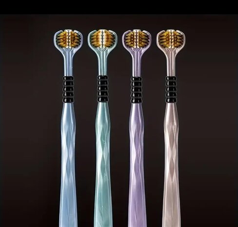 three-headed toothbrush